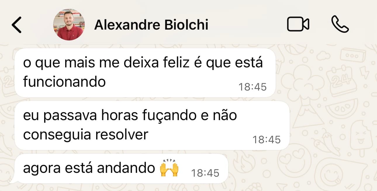 Depoimento do Alexandre