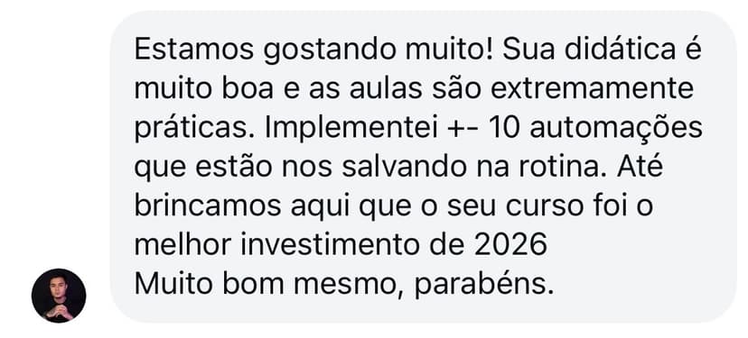 Depoimento do Lucas Santos